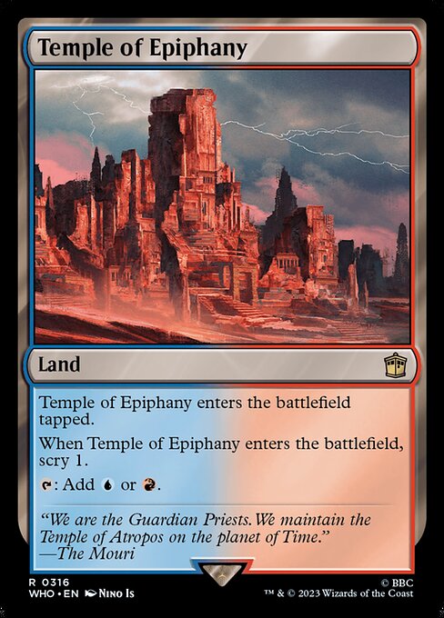 Tempel der Eingebung WHO-316 Rare Near Mint Englisch