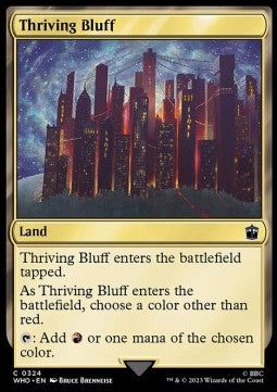 Thriving Bluff WHO-324 Common Near Mint Englisch Foil