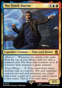 Der Zehnte Doctor (V.1) WHO-3 Mythic Near Mint Englisch Foil