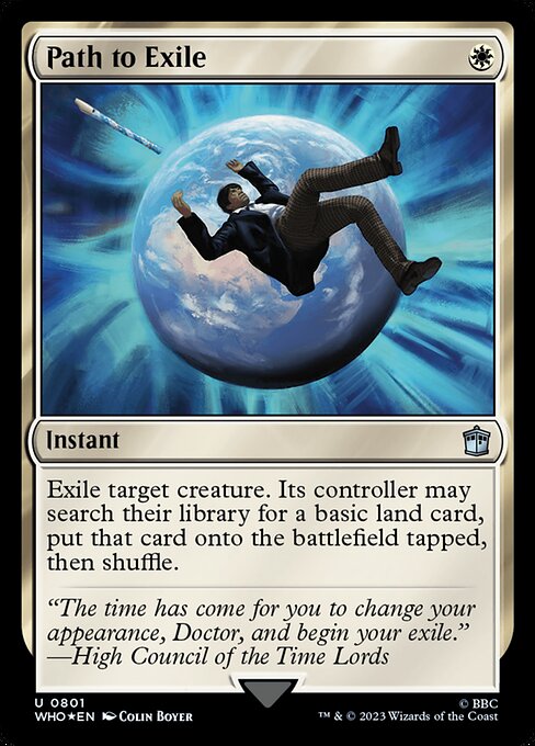 Weg ins Exil XWHO-801 Uncommon Near Mint Englisch Foil