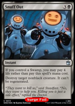 Snuff Out XWHO-813 Uncommon Near Mint Englisch Foil