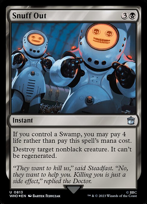 Snuff Out XWHO-813 Uncommon Near Mint Englisch Foil