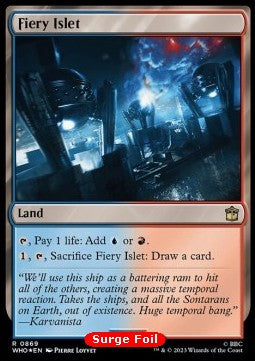 Fiery Islet XWHO-869 Rare Near Mint Englisch Foil