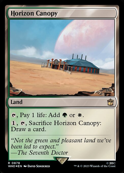 Blätterdach-Horizont (V.1) XWHO-878 Rare Excellent Englisch Foil