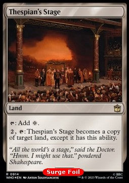 Theaterbühne (V.1) XWHO-914 Rare Near Mint Englisch Foil