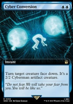 Cyber-Umwandlung (V.1) XWHO-355 Rare Excellent Englisch