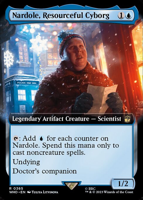 Nardole, Resourceful Cyborg XWHO-365 Rare Near Mint Englisch