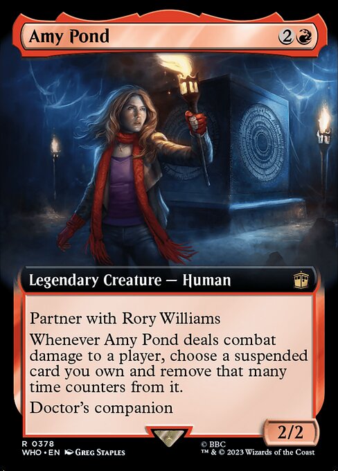 Amy Pond XWHO-378 Rare Excellent Englisch