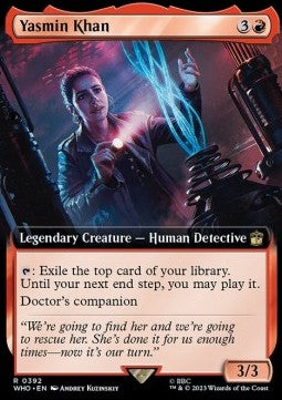 Yasmin Khan XWHO-392 Rare Excellent Englisch Foil