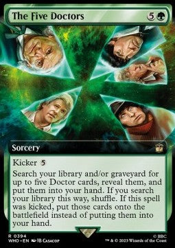 The Five Doctors XWHO-394 Rare Near Mint Englisch