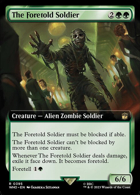 Die Prophezeiung (V.1) XWHO-395 Rare Excellent Englisch Foil