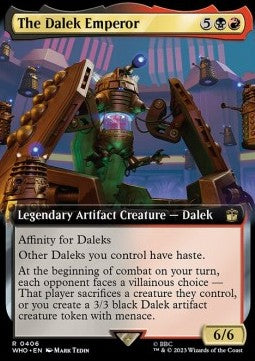 The Dalek Emperor XWHO-406 Rare Excellent Englisch