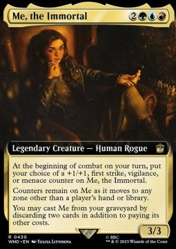 Me die Unsterbliche (V.1) XWHO-430 Rare Excellent Englisch Foil