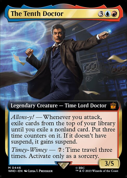 The Tenth Doctor XWHO-446 Mythic Excellent Englisch Foil