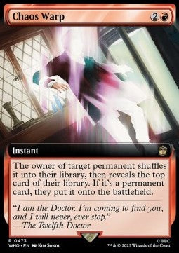 Chaos Warp XWHO-473 Rare Near Mint Englisch Foil