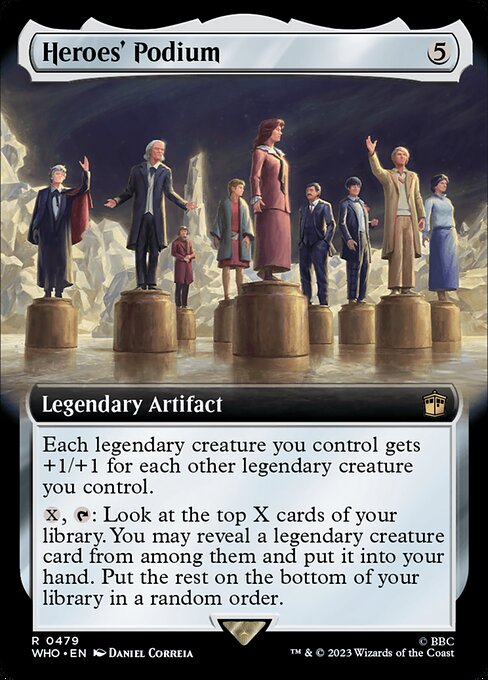 Heroes' Podium XWHO-479 Rare Excellent Englisch Foil