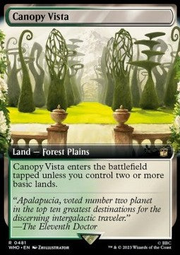 Blätterdach-Panorama (V.1) XWHO-481 Rare Excellent Englisch Foil