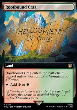 Rootbound Crag XWHO-511 Rare Near Mint Englisch