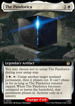 Die Pandorica (V.3) XWHO-934 Rare Excellent Englisch Foil