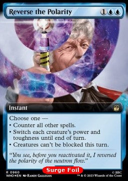 Polaritätsumkehrung (V.3) XWHO-960 Rare Excellent Englisch Foil