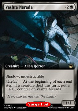Vashta Nerada (V.3) XWHO-967 Rare Excellent Englisch Foil