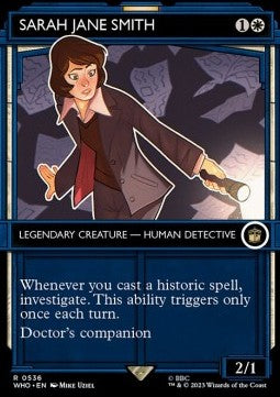 Sarah Jane Smith (V.2) XWHO-536 Rare Near Mint Englisch Foil