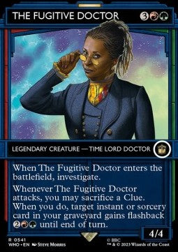 The Fugitive Doctor (V.2) XWHO-541 Rare Near Mint Englisch Foil