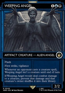 Weeping Angel (V.2) XWHO-549 Rare Near Mint Englisch Foil