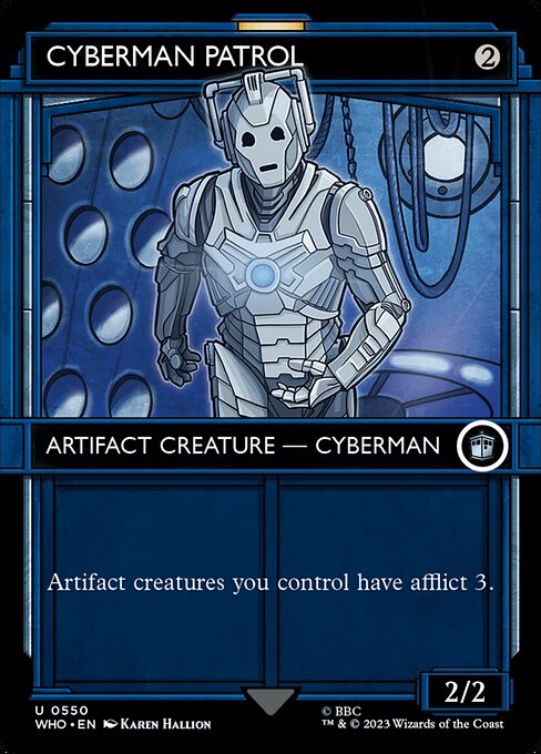 Cyberman-Patrouille (V.1) XWHO-550 Uncommon Near Mint Englisch