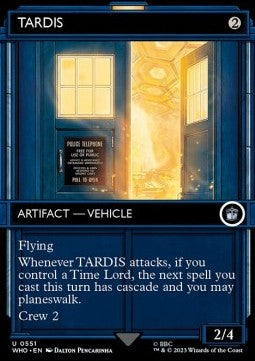 TARDIS (V.1) XWHO-551 Uncommon Near Mint Englisch