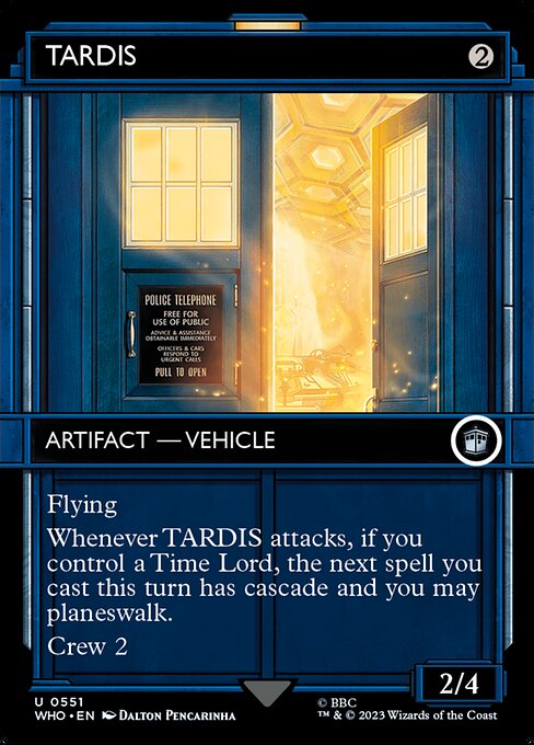 TARDIS (V.1) XWHO-551 Uncommon Near Mint Englisch