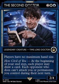 The Second Doctor (V.2) XWHO-553 Rare Excellent Englisch Foil