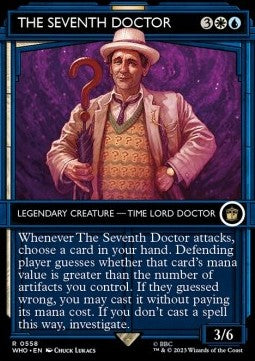 Der Siebte Doctor (V.2) XWHO-558 Rare Near Mint Englisch Foil