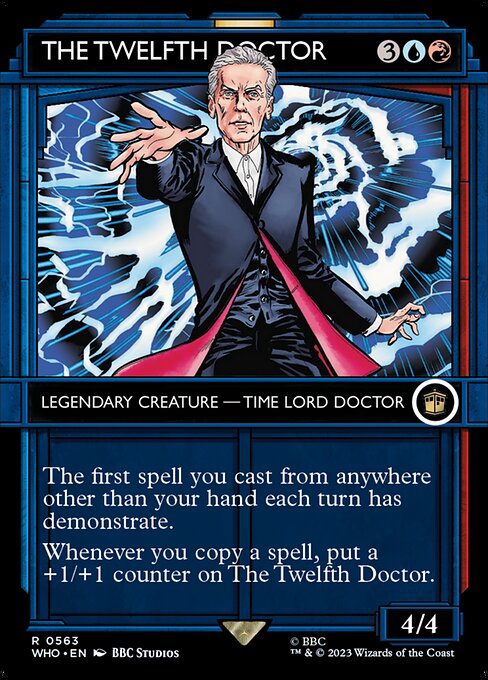 The Twelfth Doctor XWHO-563 Rare Near Mint Englisch