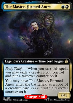 Der Master, neu geformt (V.4) XWHO-1017 Rare Excellent Englisch Foil
