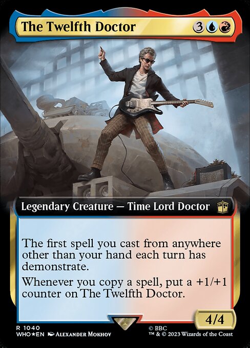 The Twelfth Doctor XWHO-1040 Rare Excellent Englisch Foil