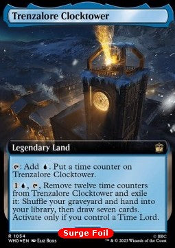 Trenzalore Clocktower XWHO-1054 Rare Near Mint Englisch Foil