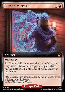 Cursed Mirror XWHO-1065 Rare Near Mint Englisch Foil
