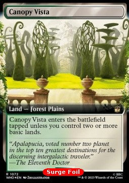 Blätterdach-Panorama (V.3) XWHO-1072 Rare Near Mint Englisch Foil