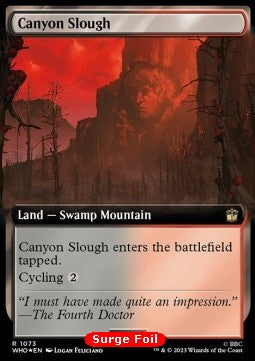 Canyon Slough XWHO-1073 Rare Near Mint Englisch Foil