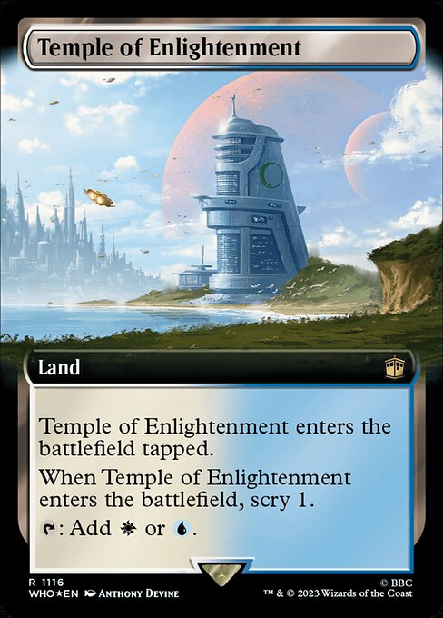 Temple of Enlightenment XWHO-1116 Rare Near Mint Englisch Foil