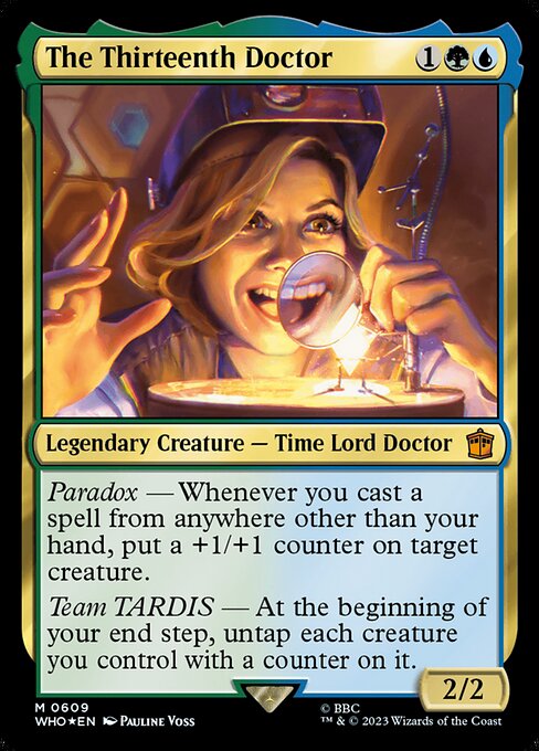 The Thirteenth Doctor XWHO-609 Mythic Near Mint Englisch Foil
