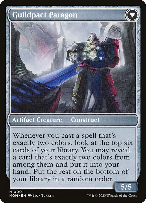 Invasion of Ravnica // Guildpact Paragon - Back Face