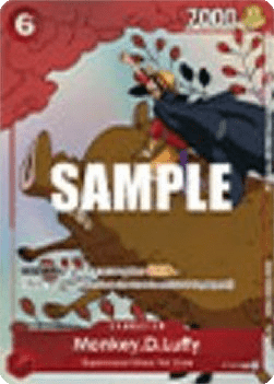 Monkey.D.Luffy (P-001) (V.4) P Promo Near Mint Englisch