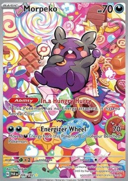 Morpeko PAR-206 Illustration Rare Excellent Deutsch