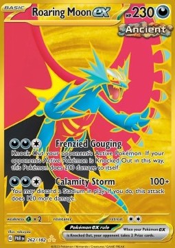 Roaring Moon ex PAR-262 Secret Rare Excellent Englisch