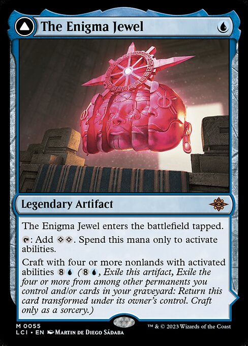 The Enigma Jewel // Locus of Enlightenment LCI-55 Mythic Near Mint Englisch