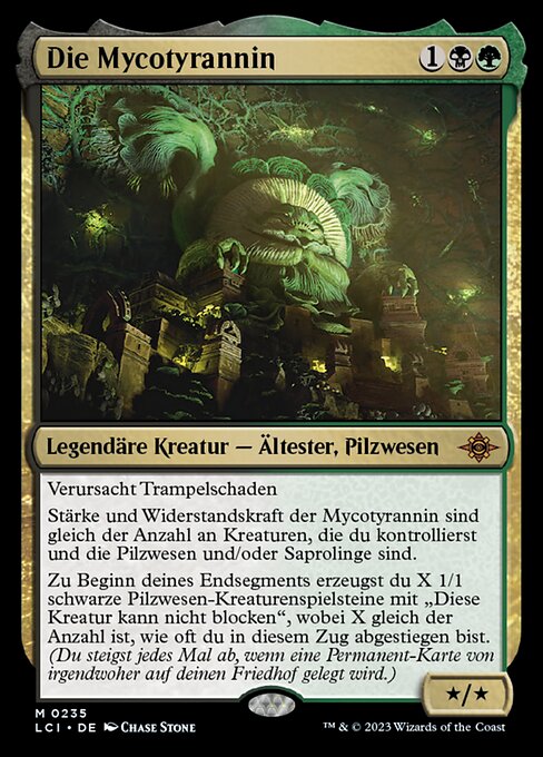 Die Mycotyrannin LCI-235 Mythic Near Mint Deutsch
