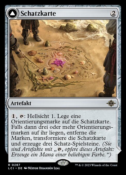 Schatzkarte // Schatzbucht LCI-267 Rare Near Mint Deutsch