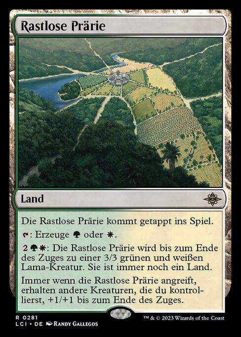 Rastlose Prärie LCI-281 Rare Excellent Deutsch
